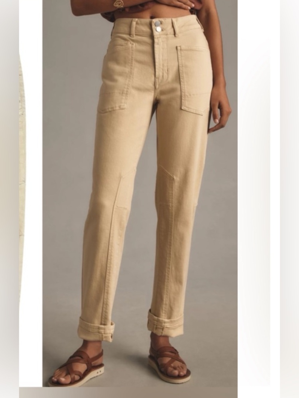 Anthropologie Pilcro The Wanderer Carpenter Straight-Leg Relaxed Fit Pant 30